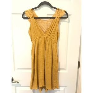 Mustard dress